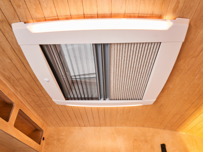 Ventana en el techo
